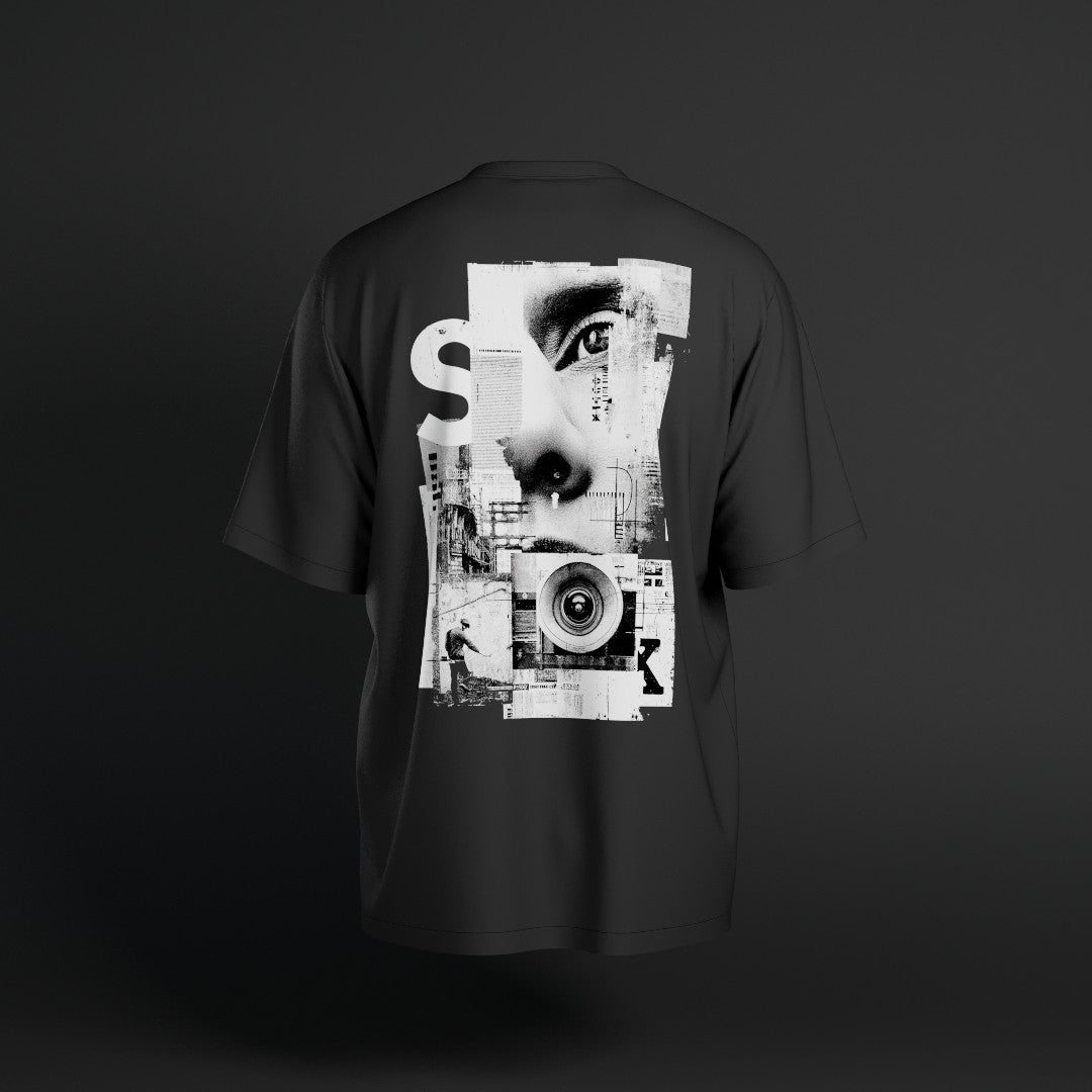 Organic Lens - Men's Oversized T-shirt