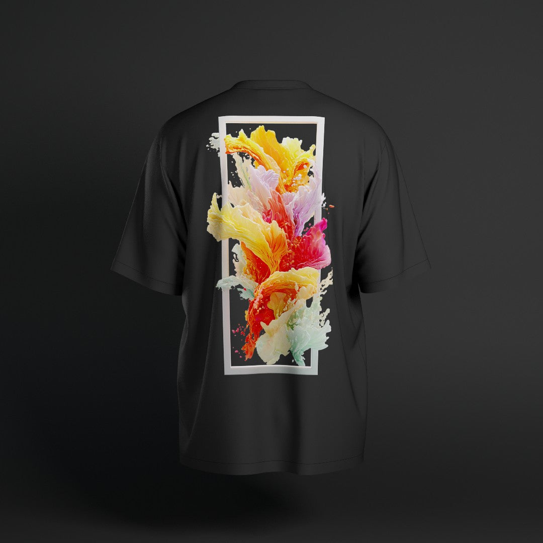 Abstract Frame - Men's Oversized T-shirt