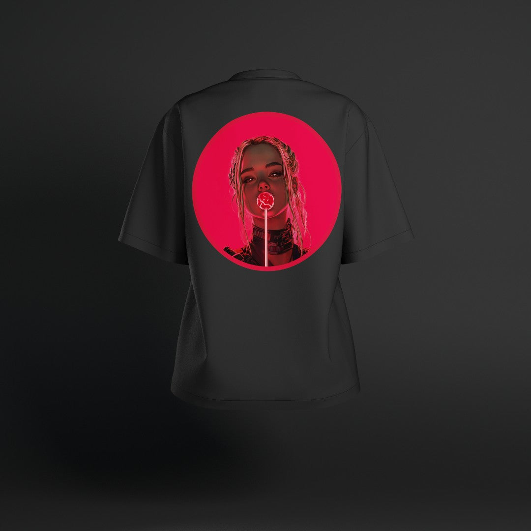 Red Pop - Women's Oversized T-shirt