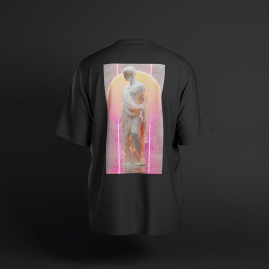 Neon Marble - Men's Oversized T-shirt