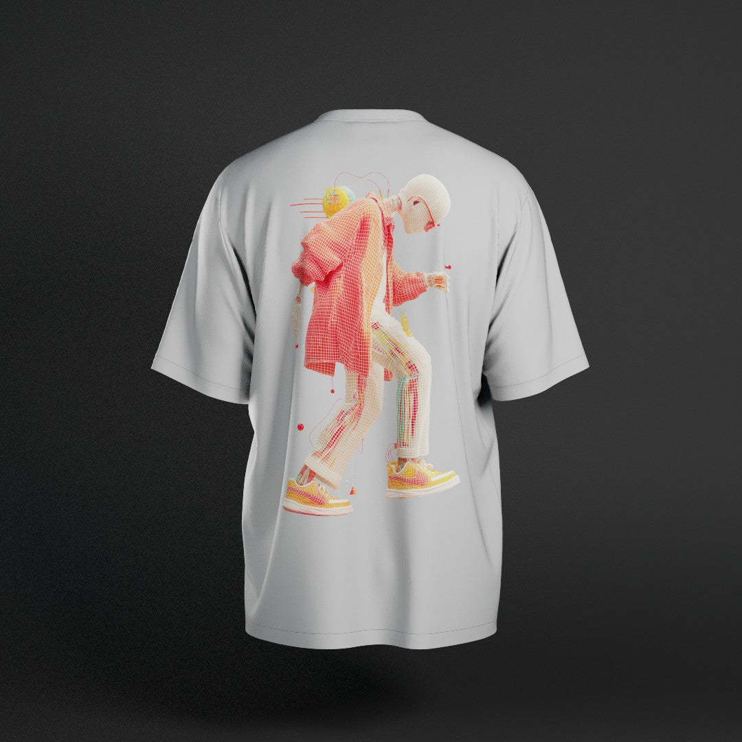 Digital Walkman - Men's Oversized T-shirt