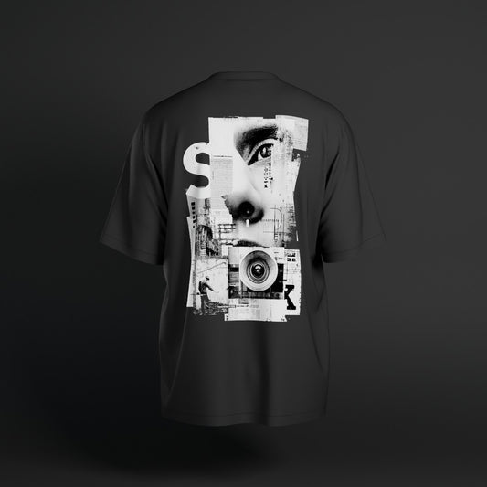 Organic Lens - Men's Oversized T-shirt
