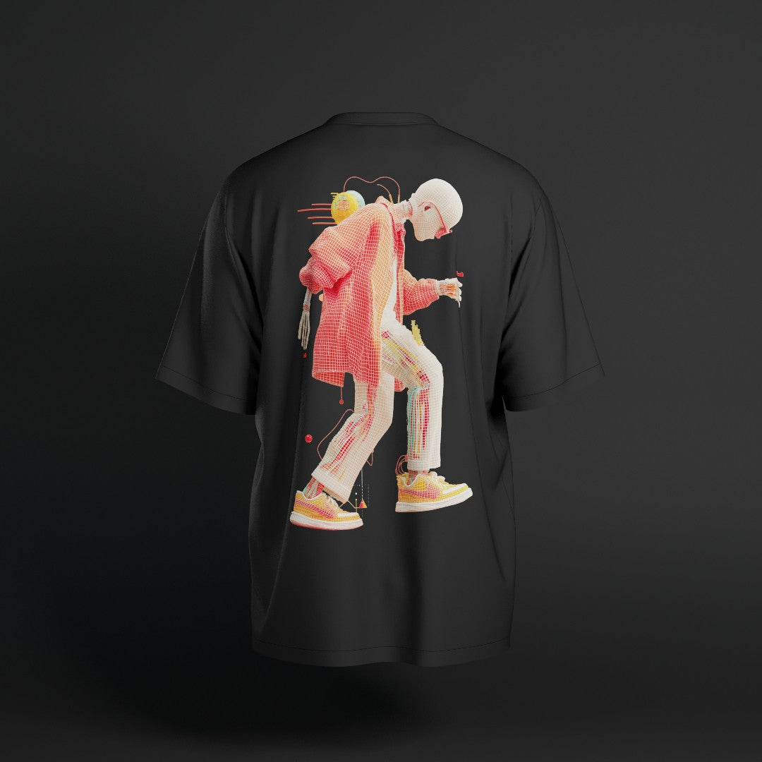 Digital Walkman - Men's Oversized T-shirt