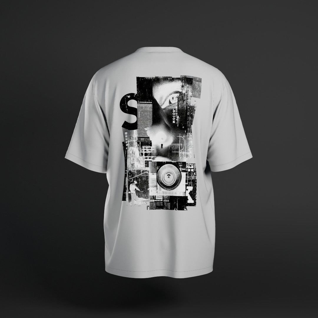 Organic Lens - Men's Oversized T-shirt