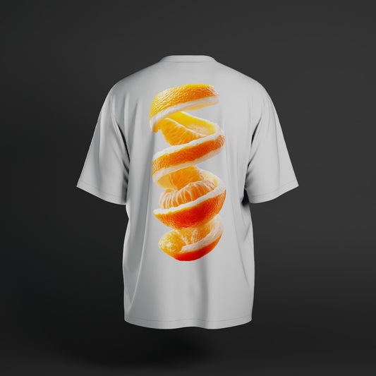 Orange - Men's Oversized T-shirt