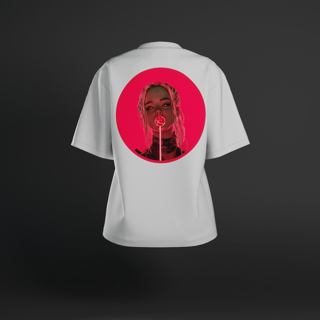 Red Pop - Women's Oversized T-shirt